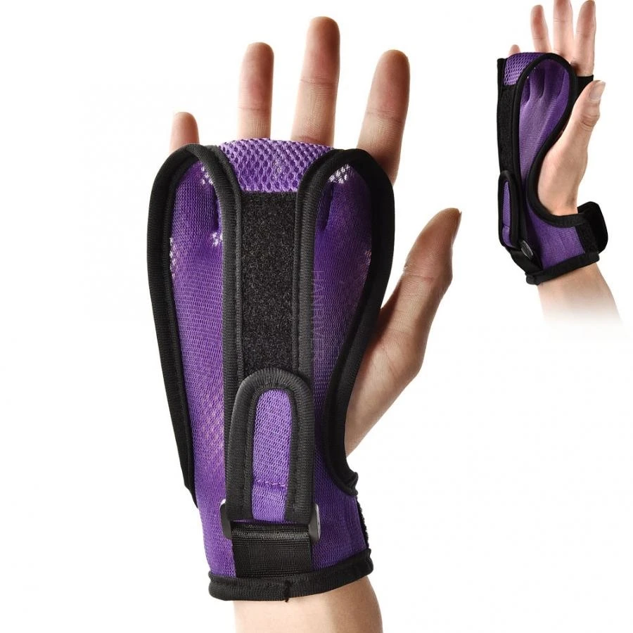 Rehabilitation Finger Gloves Brace Breathable Anti Slip Auxiliary Fixed Hand Fist Stroke Hemiplegia Patient Training Equipment