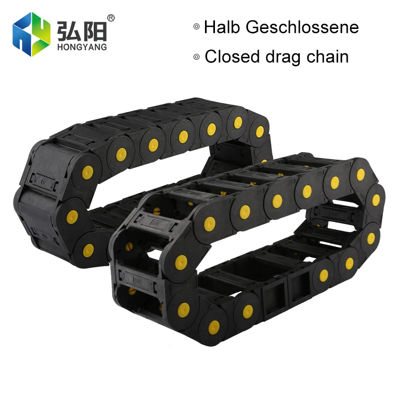 Plastic Drag Chain Bridge Non-Open End Connector Drag Chain Rack For Cnc Milling Machine Tool Drive Chain