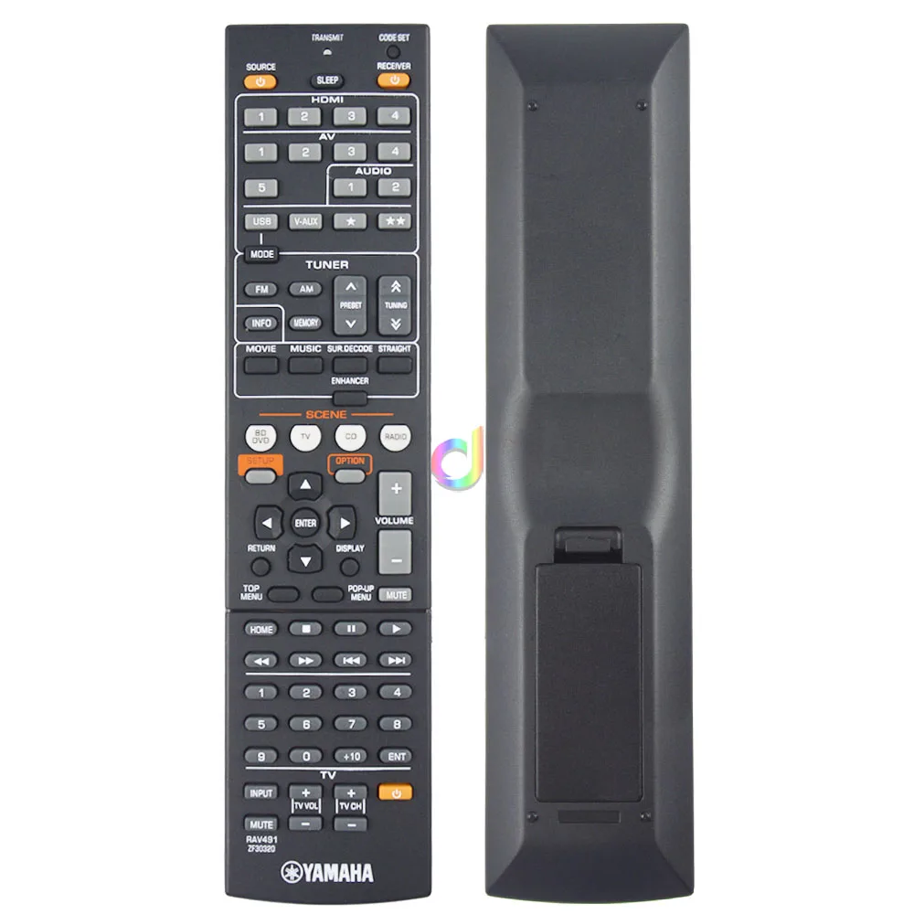 جديد Universa استبدال عن بعد التحكم لياماها RAV491 ZF30320 ل RAV494 HTR-4066 RX-V475 rx-v373 AV استقبال راديو