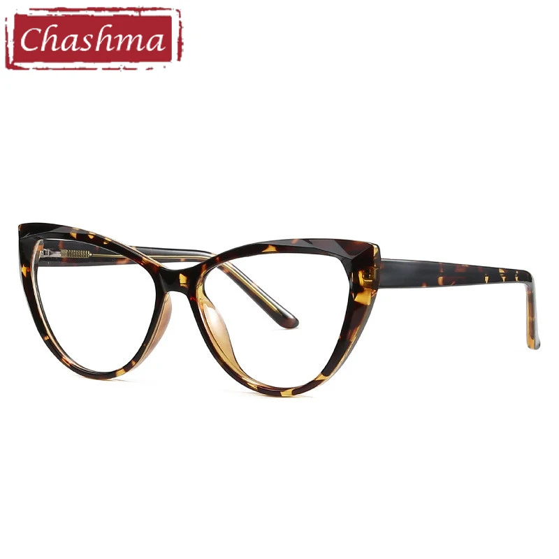 Women Cat Eye Prescription Glasses Frame Acetate Eyewear Optical Glasses for Recipe Lenses