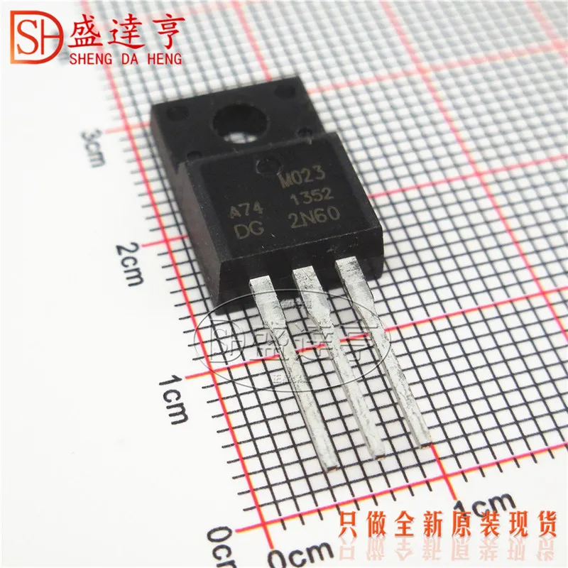 10 Teile/los DG2N60 2N60 2A 600V TO220F POWER