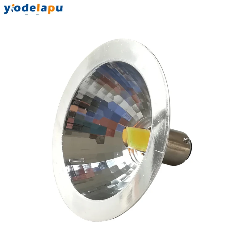 2PCS 3W AR70 LED Spotlights No Flicker Led Refletor Focos BA15D Home B15 24 Degree Spot Lamps 220V 110V AC/DC 12V