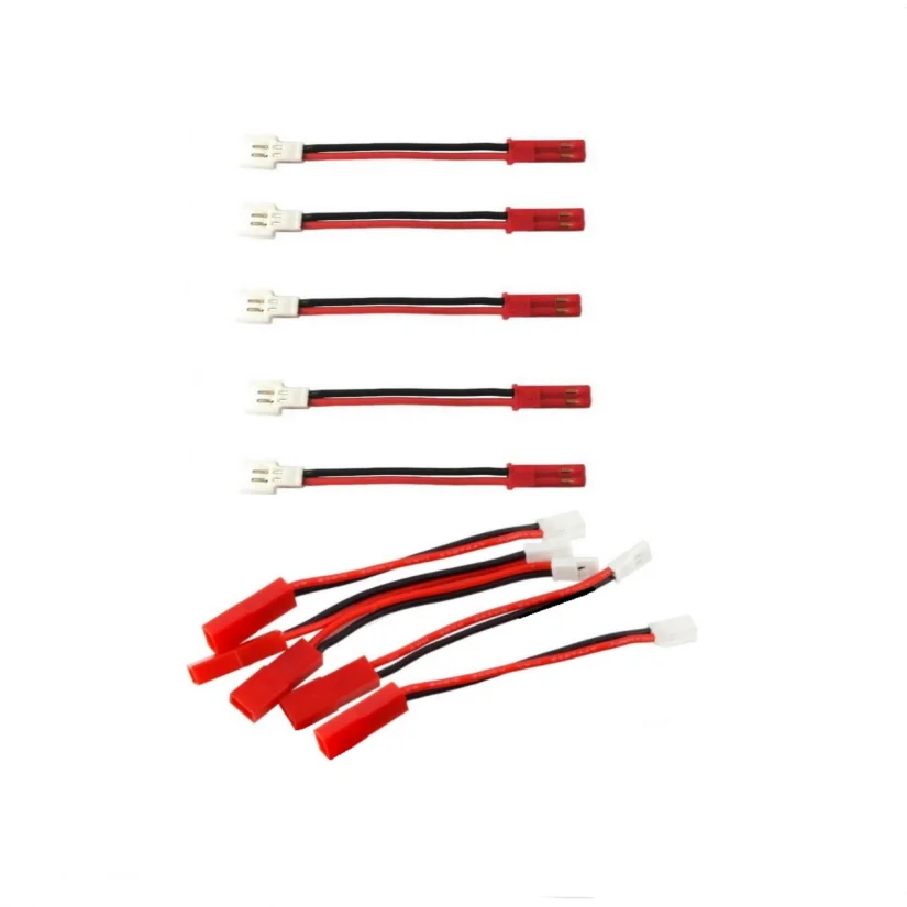 5/10 Chiếc Molex 2.0 1S 2Pin Losi Nam Nữ Để JST Nữ Nam Dây Adapter Với 20awg 50mm Cho RC Pin Sạc