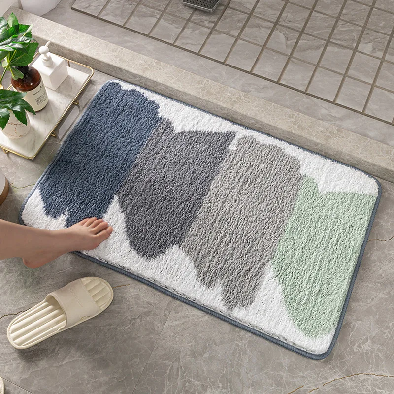 Favoria-Non-slip Mat for Bathroom, Carpet Rug, Bathroom Furniture Sets, Bath Rug, Accessories Sets, Decoration, Water Absorption