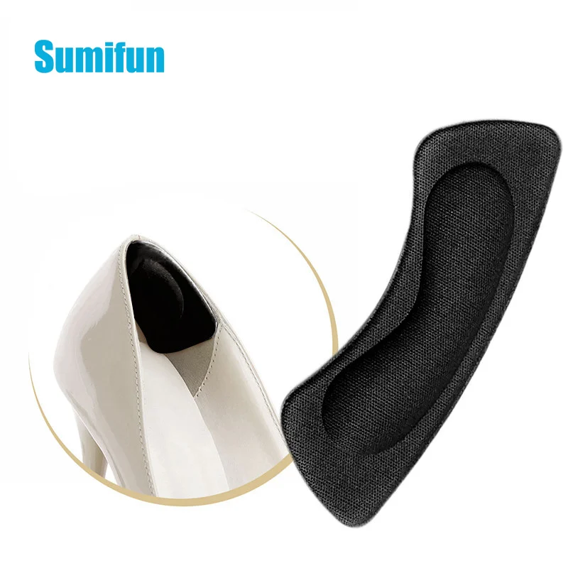 2pcs/1pairs Women Heel Insoles for Shoes High Heels Adhesive Liner Protector Sticker Pain Relief Foot Care Inserts Insole Patch