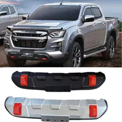 D-max Front Bumper Cover Fit For Isuzu Dmax D-max Car Styling Bumper Plate Cover 2020 2021 2022 Pickup Auto Accessories