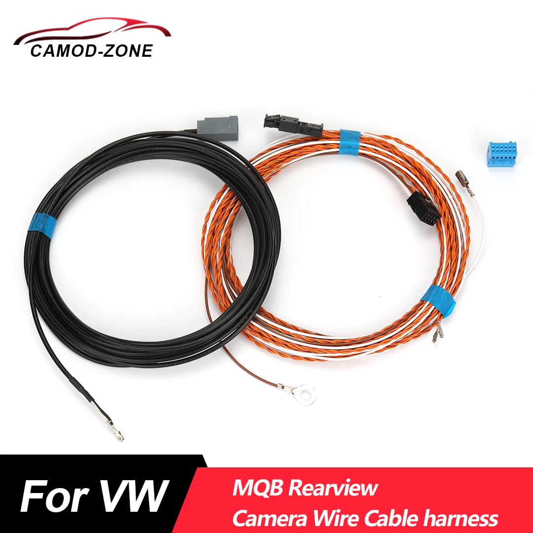 

MIB Rear view Camera Guidance Line Wire Harness for VW Tiguan MK2 A4 A5 B9 Q2 Q3 F3 Q5 Q7 4M A3 8V for Octavia Seat Leon Superb