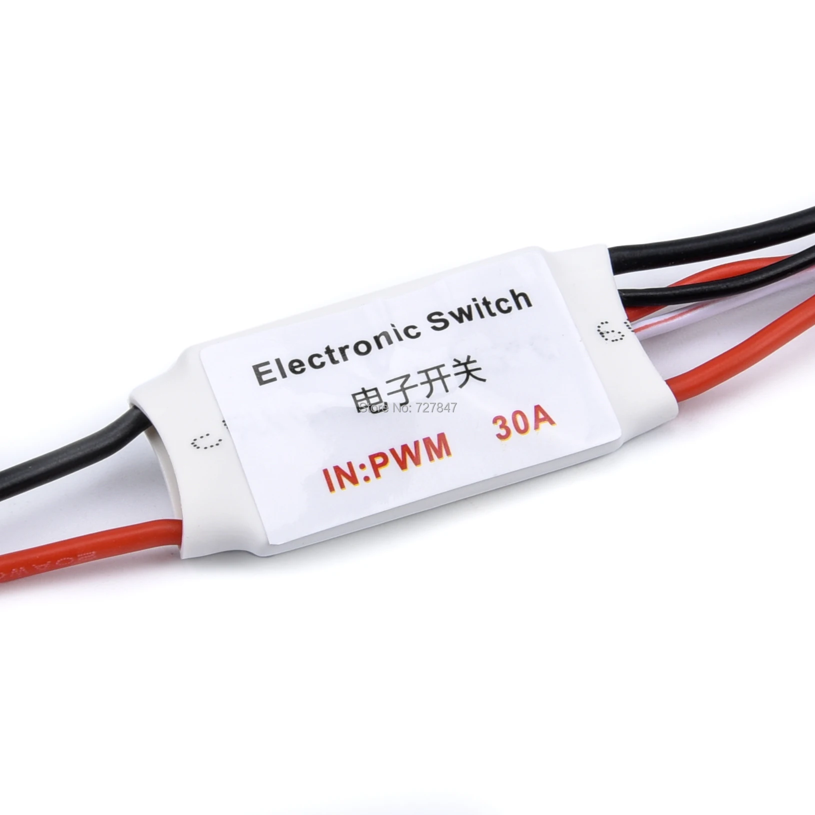 5A 8A 10A 30A 40A 1-6s Electronic Switch PWM Input for RC FPV Models Airplane Led Light Controller Engine Switch Interruptor