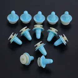 50PCS Universal Plastic Auto Fasteners Clip Car Door Interior Male Female Matching Fixed Clip Fit For V W Honda Toyota