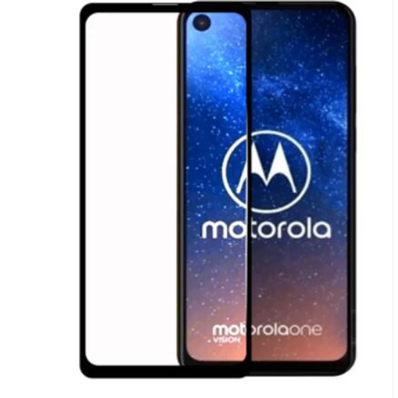 2.5D Full Cover Tempered Glass For Motorola Moto One Action Screen Protector 9H Protective Glass For Moto One Action Front Film