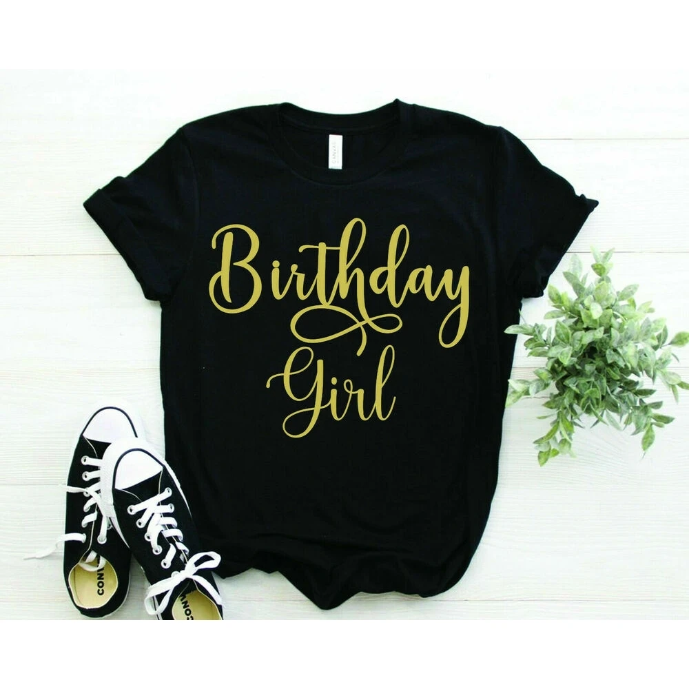 Birthday Squad Girl Queen Shirt Birthday Tshirt, Birthday Gift TX6036