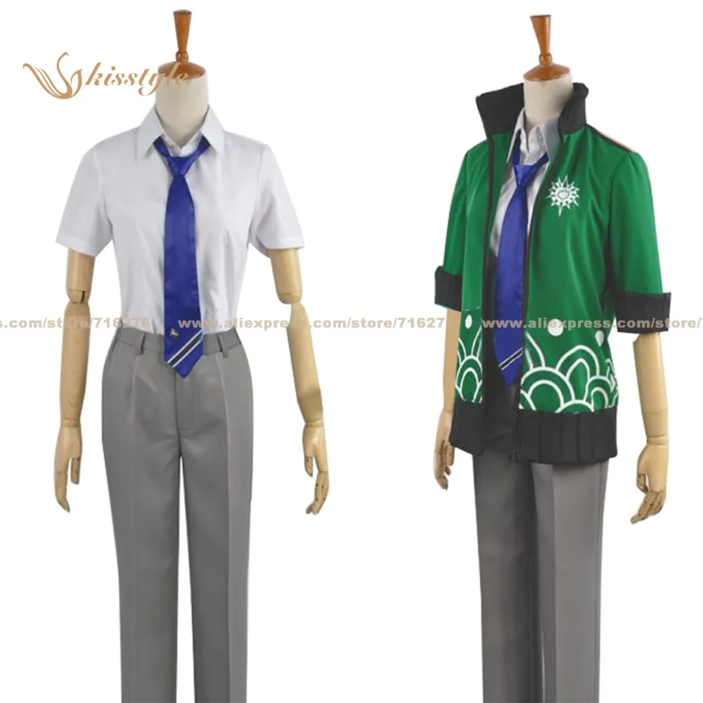 Kisstyle Fashion Kamigami no Asobi Takeru Totsuka Summer Uniform COS Clothing Cosplay Costume,Customized Accepted