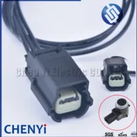 Conector de Sensor de estacionamiento PDC de 3 pines 31404-3700 enchufe de arnés impermeable para Chevrolet Cruze 13394368 13295029 13368131 13242365