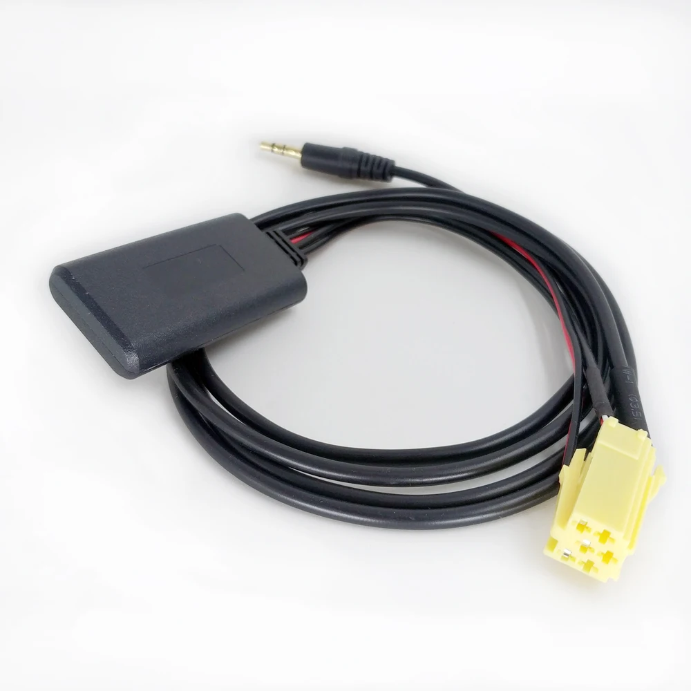 Biurlink dla Blaupunkt Car Stereo 6Pin AUX IN Bezprzewodowy odbiornik muzyczny Bluetooth i kabel audio 3,5 mm dla Fiat Bravo Panda Punto — zdjęcie 7