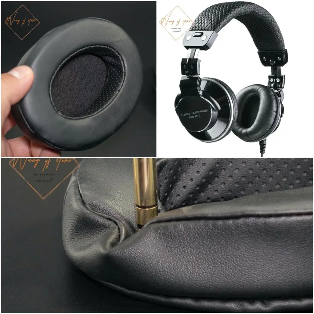 

Thick Foam Ear Pads Cushion For Heil ProSet 3 ProSet Elite 6 ProSet Plus Headphones Perfect Quality, Not Cheap Version