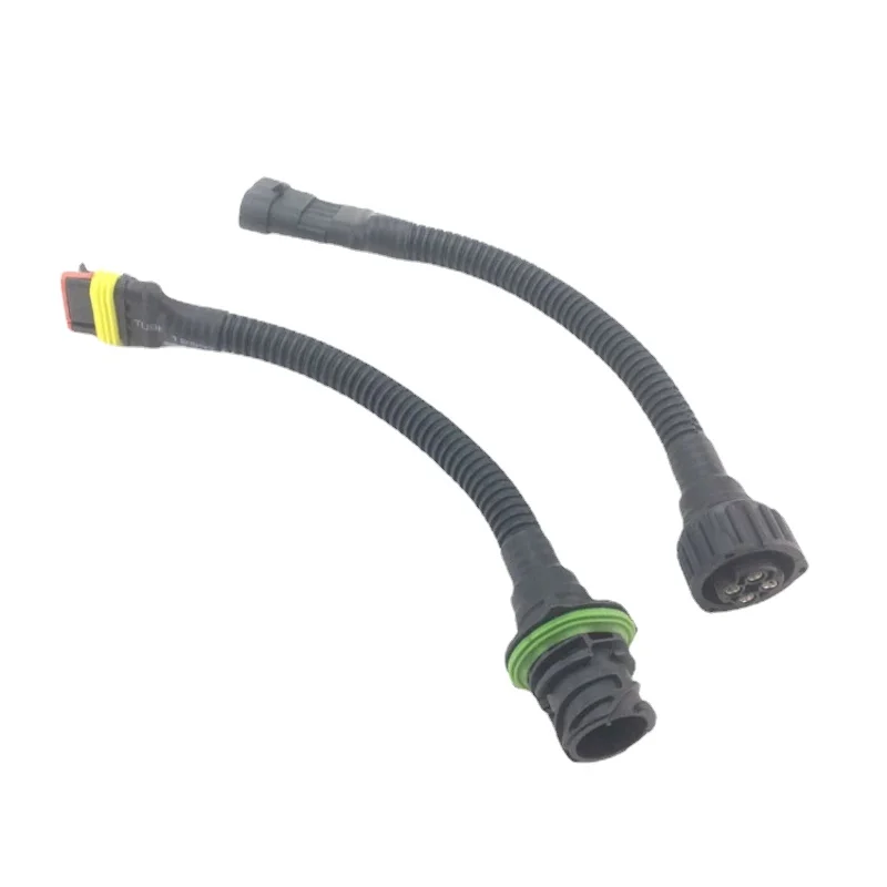 Suitable for Urea Level Sensor Plug Conversion  Flat 4-pin Round  FAW Jiefang J6 Shaanxi Automobile