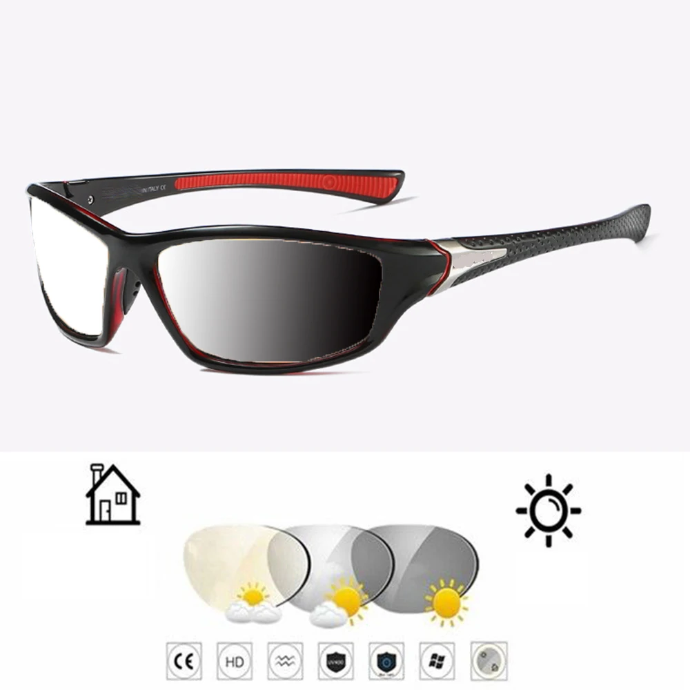 Stick Face Sports Men Ultralight Photochromic Grey Reading Glasses +0.75 +1 +1.25 +1.5 +1.75 +2 +2.25 +2.5 To +4