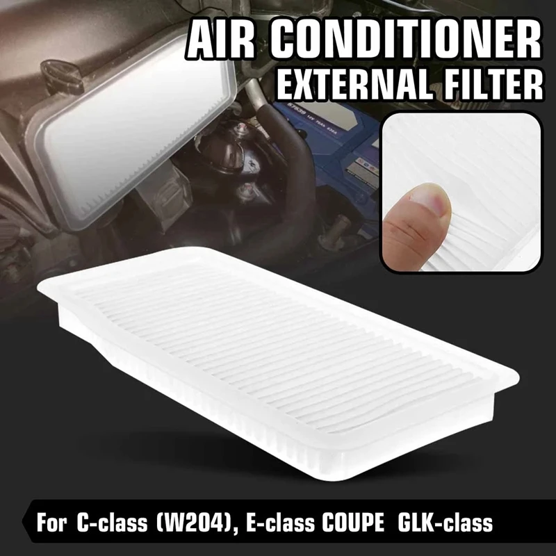 

Air Conditioner External Cabin Filter for Mercedes Benz W204 C E-Class COUPE GLK-Class GLK260 GLK300 GLK350 FT999