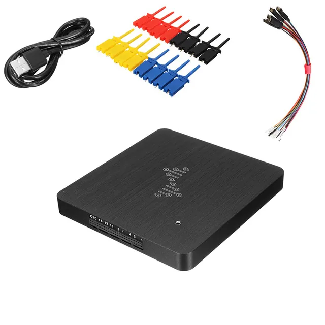 Nowy analizator logiczny DSlogic U2basic DSlogic Plus 16 kanałów 400M próbkowanie analizator logiczny debugowania oparty na technologii USB
