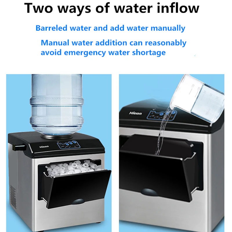 Льдогенератор, 150 Вт, 30 кг/24 ч