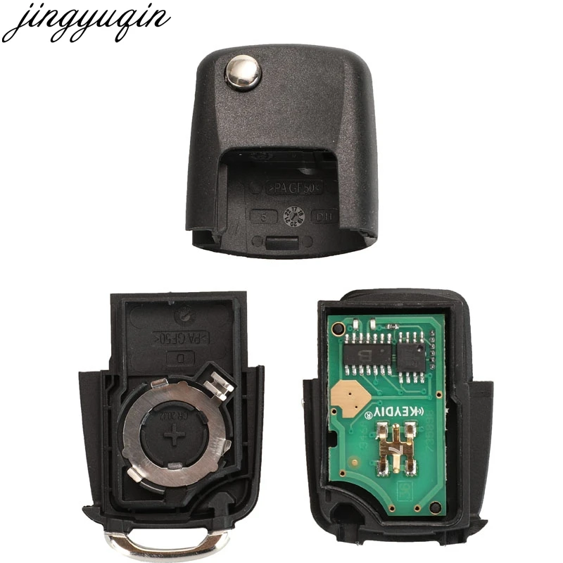 Jingyuqin Remote Control Car B Series KD Key For URG200/KD900/KD200 Machine Universial 3 Button B01/02/11/13/16/20/26/29 KeyDiy