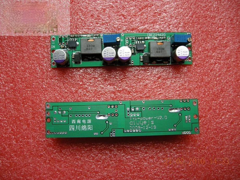 1 pces 3a tensão ajustável saída dupla step-down módulo DC-DC tensão de entrada 4.75v-28v