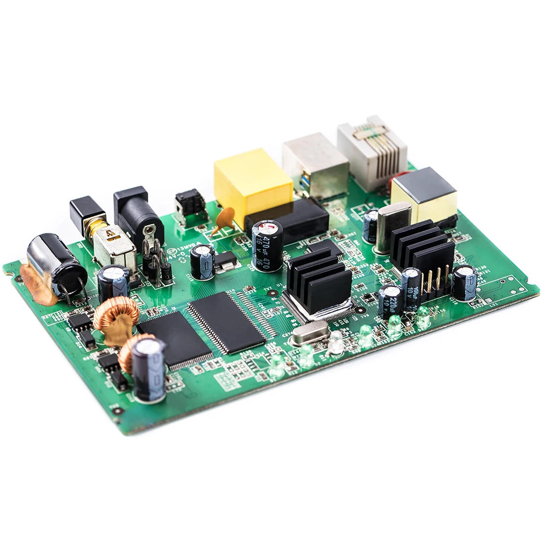 Uxcell Paralel Line Notch Heatsink untuk MOS GPU IC Chip Perak 10X10X10 Mm 25 Buah