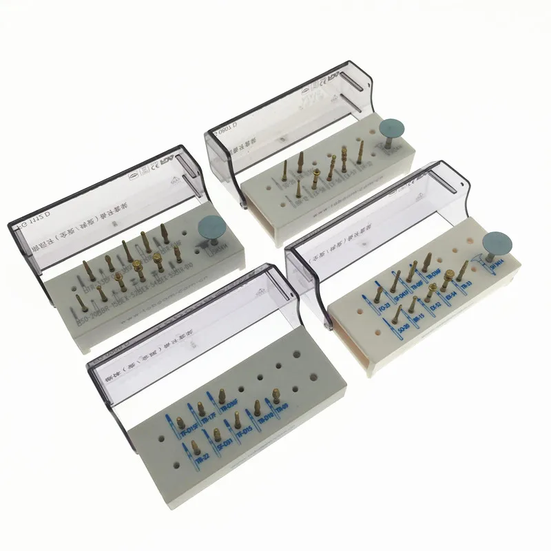 

Dental Teeth Polishing Drills preparation kit anterior posterior ceramics zirconia crown Dental lab burs