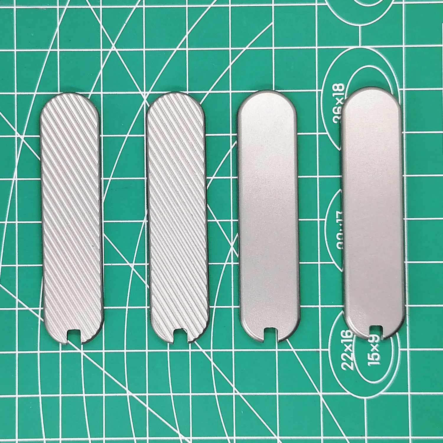 

1 Pair DIY Titanium Alloy Scales for 58 mm Swiss Army Knife