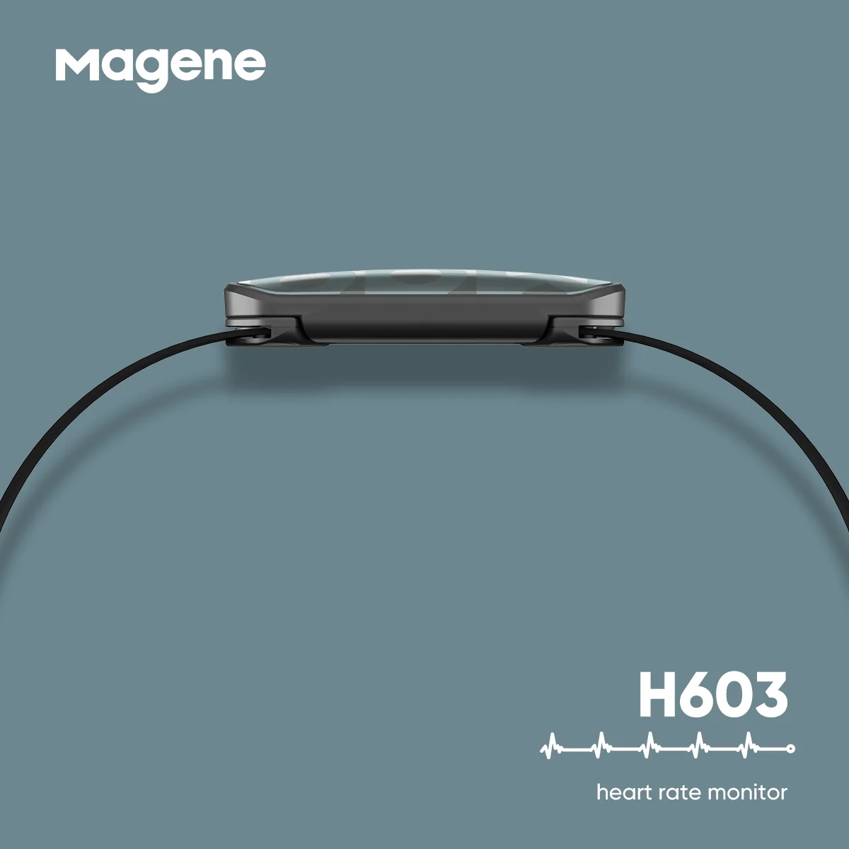 Magene H603 Chest Heart Rate Monitor Strap ANT+ Bluetooth Waterproof Sports Running Heart Rate Sensor