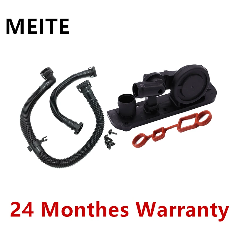 

Crankcase Vent Valve PCV Hose Control Valve Gasket Set For Audi A1 A3 A4 For VW Jetta Golf Passat Polo Eos 06F103483E 06F129101R