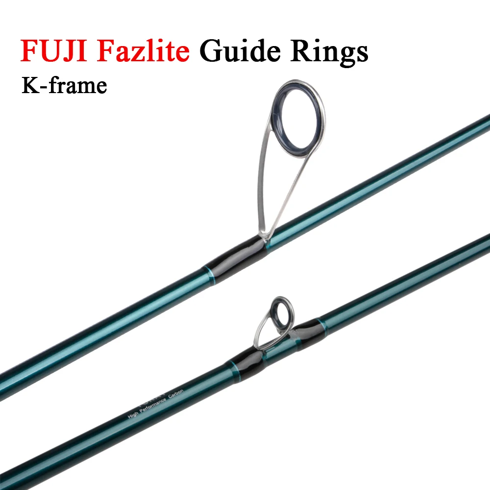 KUYING BATTLE SONG Spinning 2.19m 2.16m Fishing Lure Rod Stick Cane FUJI Parts Light FAST Action Medium Light Universal Tackle