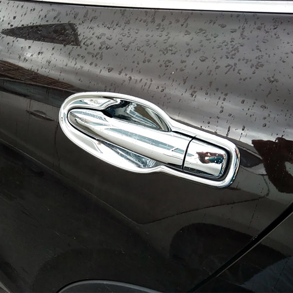 Chromium Styling For Renault Koleos 2017-2021 Chrome Exterior Door Handle Bowl Cover Moulding Trim For Renault Samsung QM6