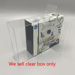 PET protective box For NDS EU version For Pokemon soulsilver version special transparent display box storage box