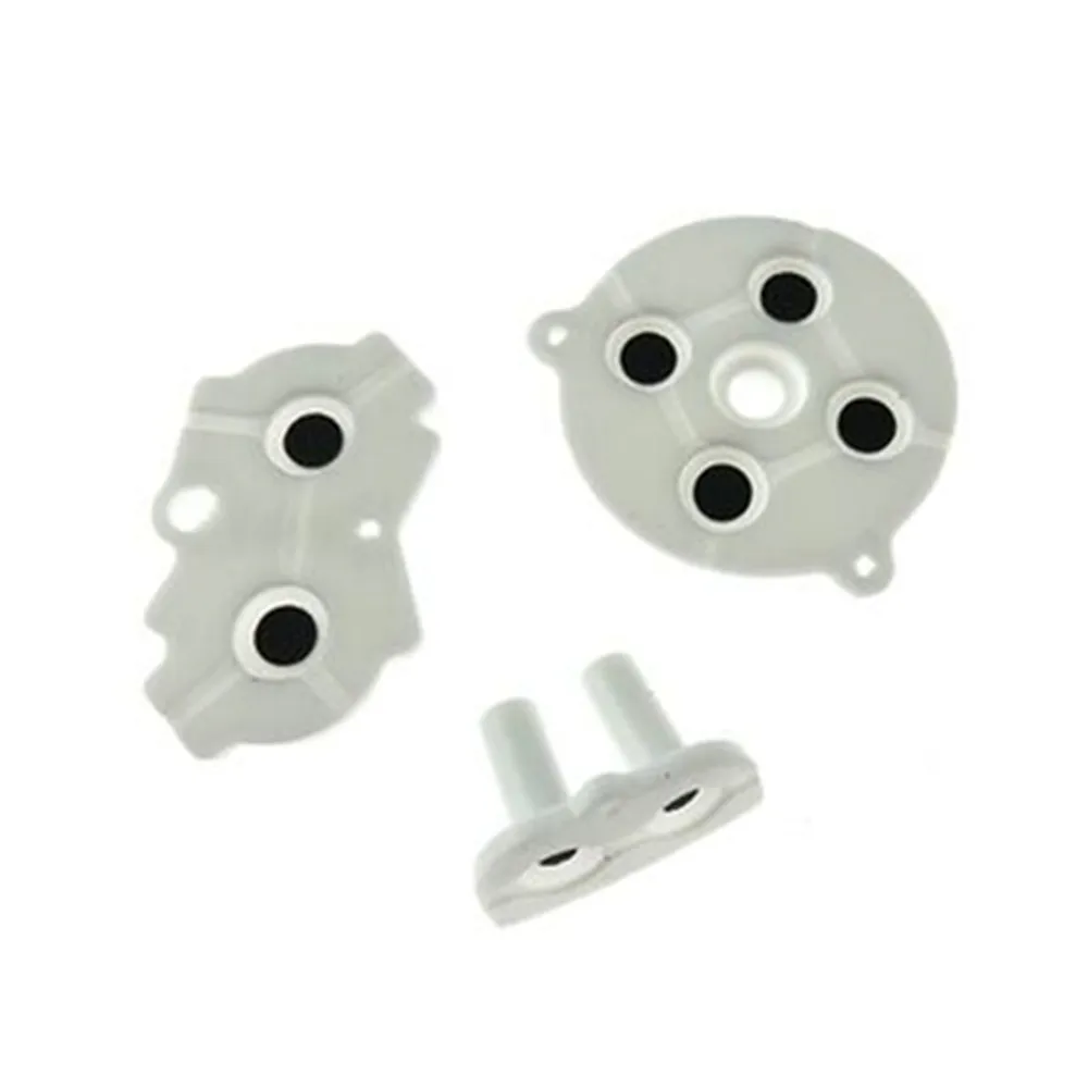 سيليكون زر المطاط وسادة منصات موصل ل نينتندو لعبة بوي مسبقا عالية الجودة GBA استبدال اكسسوارات المطاط منصات