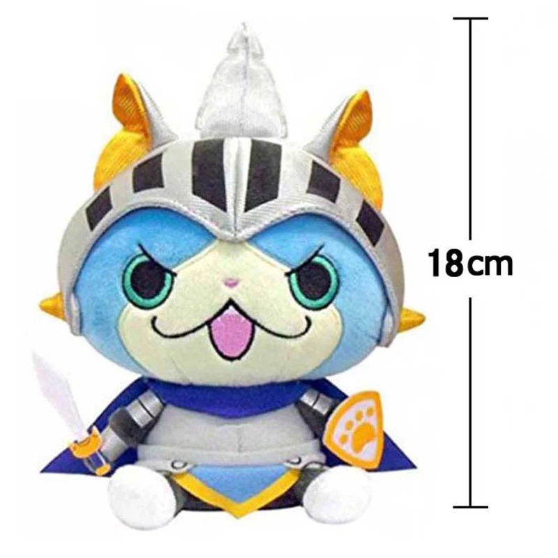 Japan Anime Yokai Watch Jibanyan Cat Series Collection Mini Plush Stuffed Doll Toy Boys Children Gifts 15cm