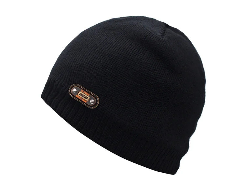 Mode Gestrickte Hut Männer Winter Hüte Für Frauen Skullies Beanies Capentrock Beanie Hut Pelz Gorro Dicke Warme Motorhaube männer Winter Kappe – Detail 5