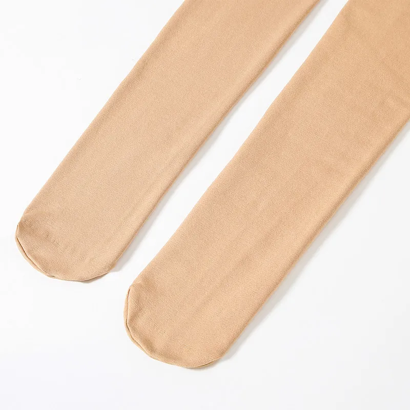 DOIAESKV 130 KG Damen-Fleece-Strumpfhose, Übergröße 120 D, Herbst, warme Winterstrumpfhose, hohe Taille, weiblich, dehnbar, schlank, dick – Detail 20