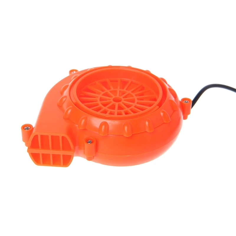 Mini ventilador elétrico para brinquedo inflável, ventilador ar, bateria, boneco traje