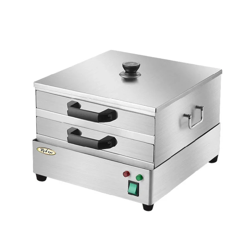 

Multifunctional Rice Noodle Machine Household 2 Layer Rice Noodle Roll Steamed Bun Steam Machine Vermicelli Steaming Furnace