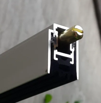 Door and window fittings Type U Aluminum alloy sealing strip for door bottom lifting and sound insulation