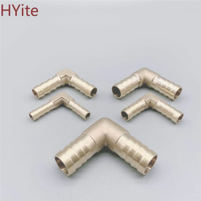 Brass Hose Pipe Fitting Coupling Elbow Equal Reducing Barb 4mm 6mm 8mm 10mm 16mm ID Hose Copper Barbed Coupler Connector Adapter