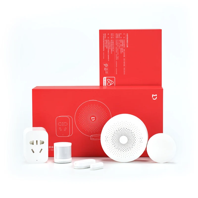 Xiaomi mijia casa inteligente conjunto de presente multi-função interruptor de soquete sem fio sensor de porta e janela sensor humano para casa inteligente