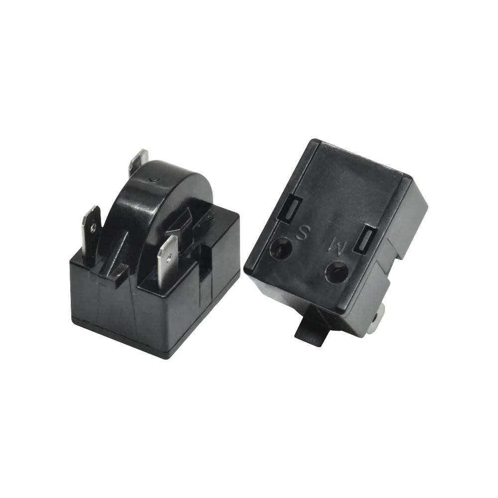 1 PCS 1 pino QP2-4.7 Refrigerador Compressor Refrigeração Starter QP2-12 QP2-15 QP2-22 PTC Starter Para Geladeira
