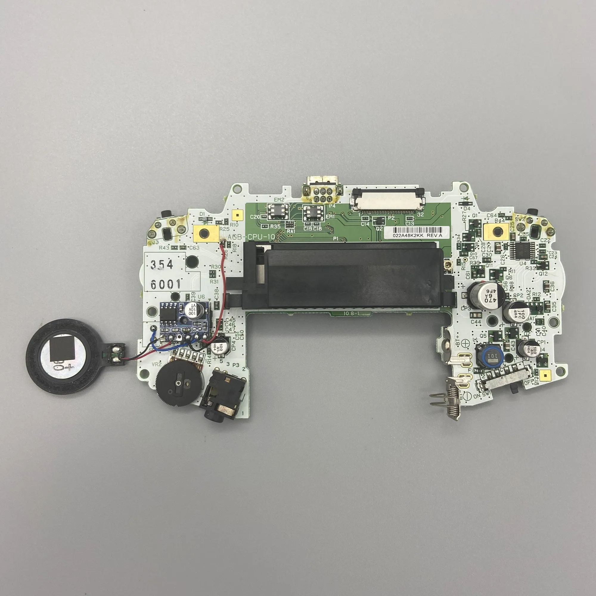 No hay necesidad de cortar el módulo de volumen de la placa amplificadora digital súper mini para Gameboy COLOR ADVANCE GBC GBA