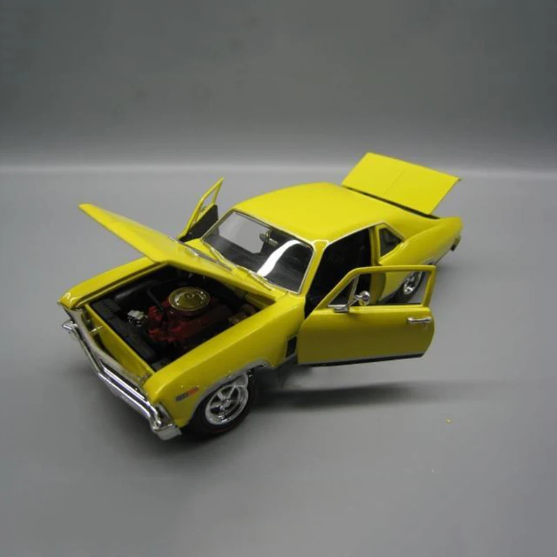 Diecast Signature 1/32 NOVA SS Muscle Car Alloy Model Car Simulation Classic Collection Static Display Gift Decoration