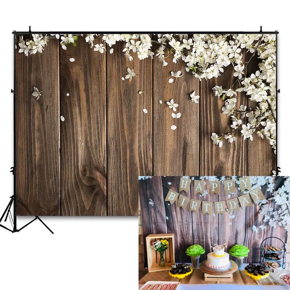 لوح خشبي ريفي مع زهور الزفاف ، لوح خشبي ريفي ، لافتة حفلات أعياد الميلاد ، كشك صور ، دعامة خلفية