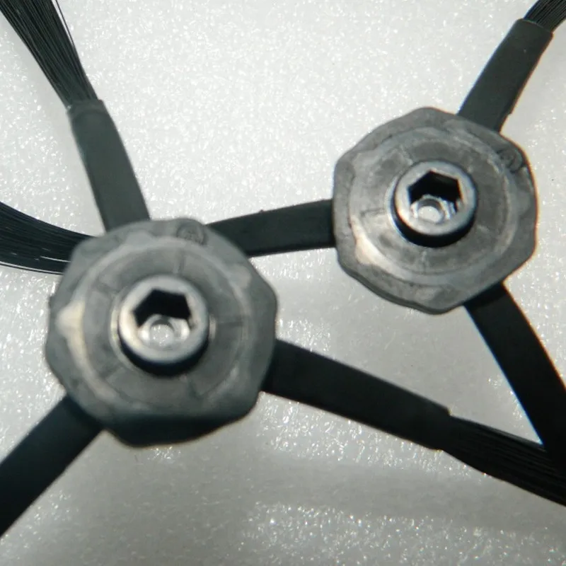 팬더 X500 X600 에코백스 CR120 진공 청소기 액세서리 용 3 암 사이드 브러시 교체 4 개