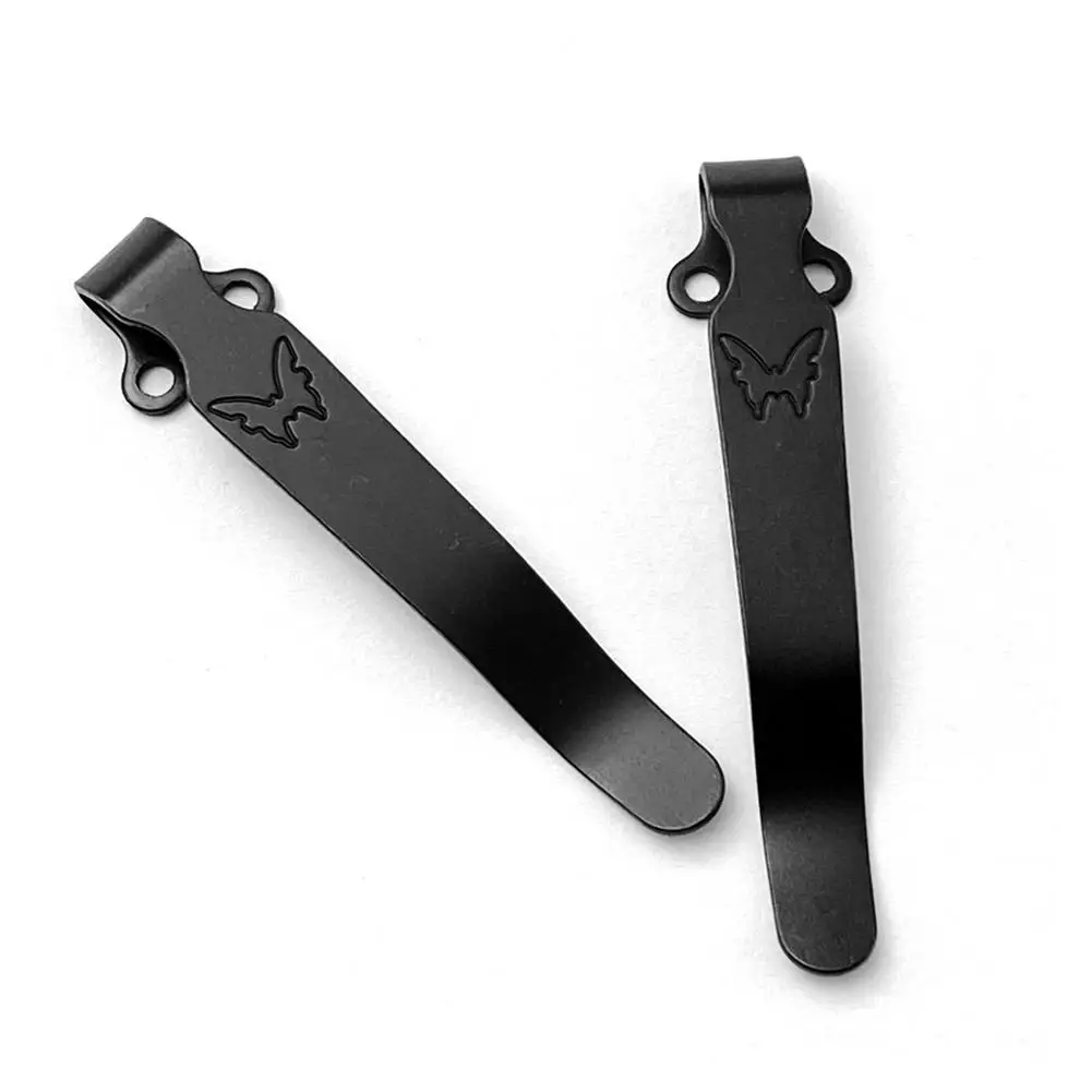 Clip trasero de Gadget para exteriores, cuchillo, Clip de cinturón, transporte profundo al aire libre, Clip conveniente multifuncional, asa de