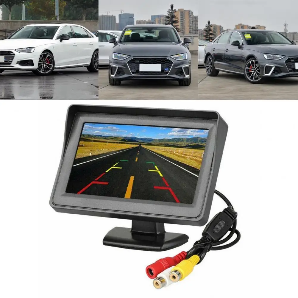 

1 Set Car Monitor 4.3-Inch Convenient TFT LCD Car Rear View Monitor Screen for Truck